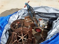THICK SEWER LINE CABLE SNAKE MACHINE, APPROX.100FT