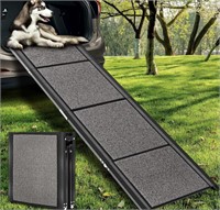 EXTRA LONG FOLDABLE METAL DOG RAMP 67 x17IN