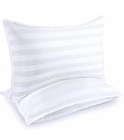 COTTON FABRIC COVER BED PILLOWS FOR SLEEPING 2