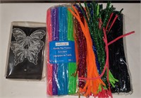 Pipe Cleaners and Butterfly Clips