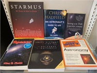 Lot of 6 Space Astronomy etc Books as seen