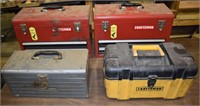 4 Craftsman tool boxes; as is