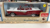 ‘57 FORD FAIRLANE SKYLINER 1/18 scale die cast