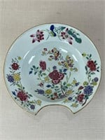 Antique Chinese Amari Porcelain Barber Bowl