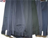 (9) Uniform Trousers, Size 30 Various Lengths