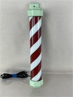 Vintage Glass and Porcelain Small Barber Pole