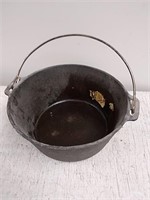 10 "Cast iron pot