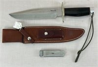 Randall Custom Bowie with Sheath and Multi-Tool