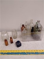 Group of vintage bottles
