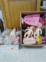 Group of children's dolls /toys