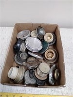 Group of assorted gas caps