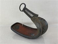 Antique Japanese Wrought Iron Stirrup