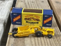 Vintage Matchbox #1 Box Scrapper with Box