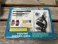 Vintage Microscope Set