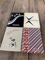 1956-59 Washington Illinois HS Yearbooks