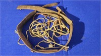 Set of leather horse tack