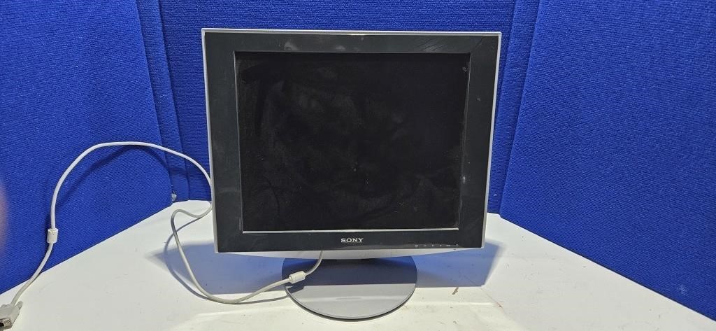 Computer monitor.