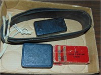 Leather Razor Strop & Vintage Razors