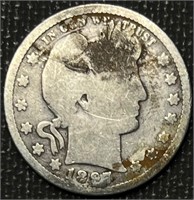 542,000 Minted 1897-S Barber Quarter