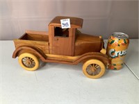 Wooden Vintage Car