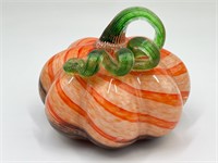 Glass Art Pumpkin