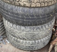 Three Capitol Precision Trach Tires