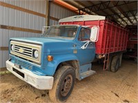 CHEVY C60 GRAIN TRUCK 64,000 MILES 350 MOTOR 4SP G