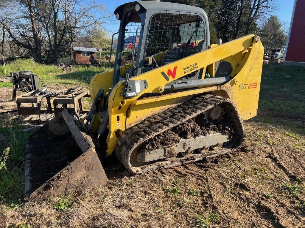 WACKER NEUSON 74HP SKID STEER KOHLER DIESEL 1248HR