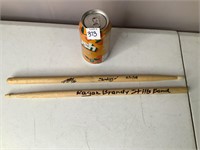 Signed Drum Sticks