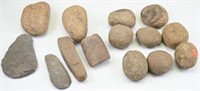 Selection of Native American stones to include