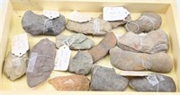 Approximately (14) early Native American stones