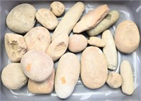 Approximately (20) Native American Stones: