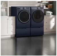GE 4.8 cu. ft. Sapphire Blue Front Load Washer