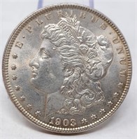 1903 Silver Dollar AU