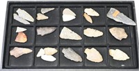 Approximately (21) Native American arrowheads