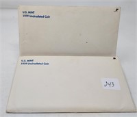 (2) 1979 Mint Sets