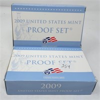 (2) 2009 Proof Sets