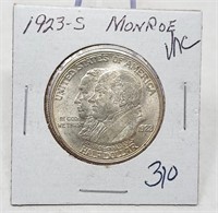 1923-S Monroe Half Unc.