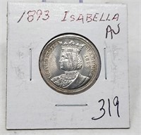 1893 Isabella Quarter AU