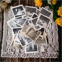 Lot of Antique Vintage Party Photographs