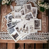 Lot of Antique Vintage Family Photographs