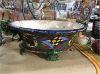 Mexican pottery planter