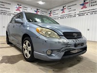 2005 Toyota Matrix XR Sedan-Titled-NO RESERVE