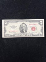 1953 C $2 Red Seal Note