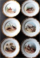 LIMOGE SET of SIX PLATES