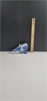 Vintage Hand Painted Chinese Porcelain Shoe