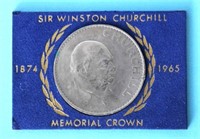 1965 WINSTON CHURCHILL MEMORIAL CROWN