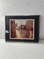 1970's Downtown Terre Haute Ind framed photo