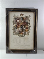 Family crest wall art