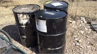 (3) 50 GAL DRUMS